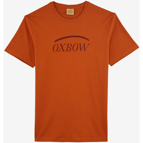 Textil Homem T-Shirt mangas curtas Oxbow Tee Castanho