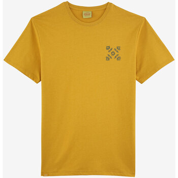 Textil Homem Cotton Jersey T-shirt W Vinyl Logo Oxbow Tee Amarelo