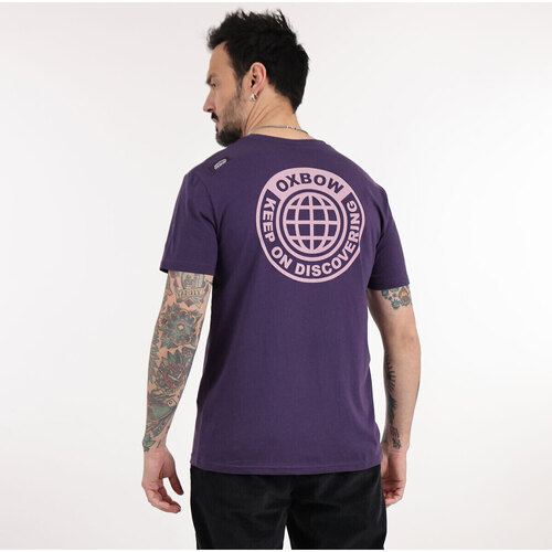 Textil tallam T-Shirt mangas curtas Oxbow Tee Violeta