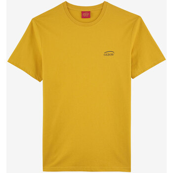 Textil Homem car print cotton t Shirt Sweater item Oxbow Tee Amarelo