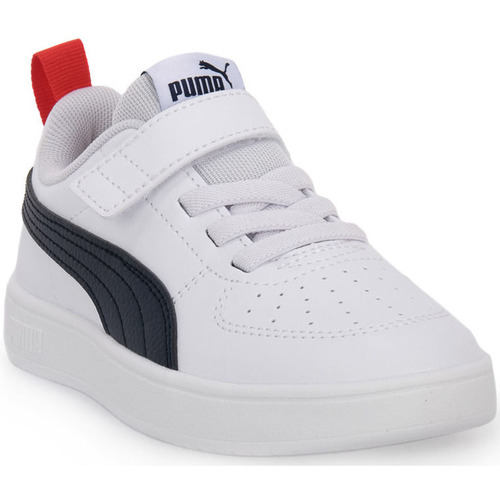 Sapatos Rapaz Sapatilhas Puma 09 RICKIE AC PS Branco
