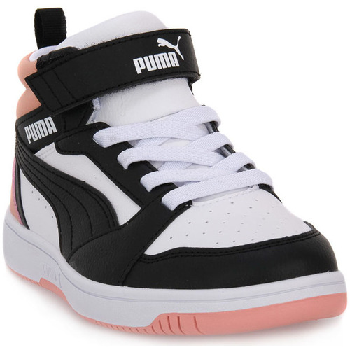 Sapatos Rapaz Sapatilhas Puma 07 REBOUND V6 MID Branco