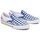 Sapatos Homem Sapatilhas Vans CLASSIC SLIP ON - VN0A7Q58Y6Z1-BLUE WHITE Azul