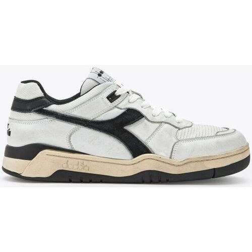 Sapatos Homem Sapatilhas Diadora Sport 179429 B.560 USED ITALIA-C0351 - BIANCO NERO Branco