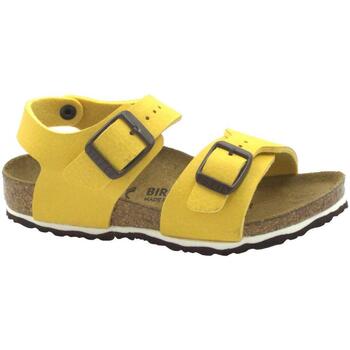 Sapatos Criança Sandálias Birkenstock BIR-RRR-1015758-DSVC Amarelo