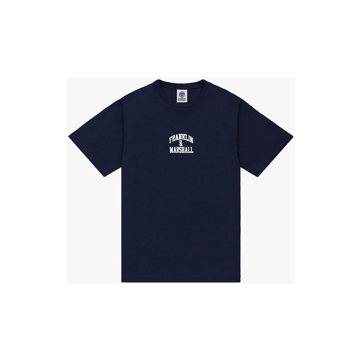 Textil Homem T-shirts e Pólos Franklin & Marshall JM3009.1009P01-219 NAVY Azul