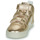 Sapatos Rapariga Sapatilhas de cano-alto this Veja SMALL V-10 Ouro