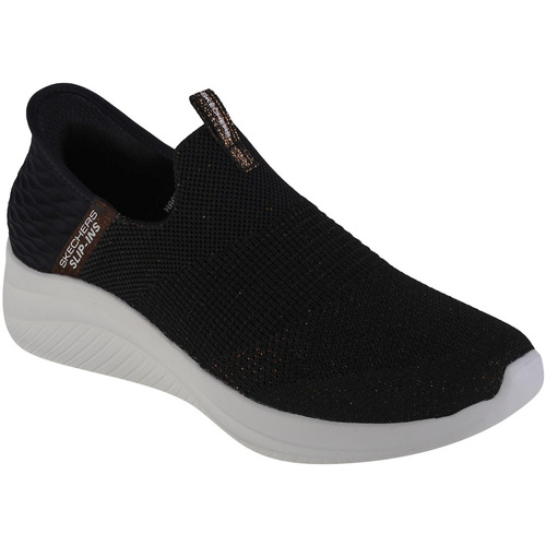 Sapatos Mulher Sapatilhas Skechers Slip-Ins Ultra Flex 3.0 - Glitter Me Preto
