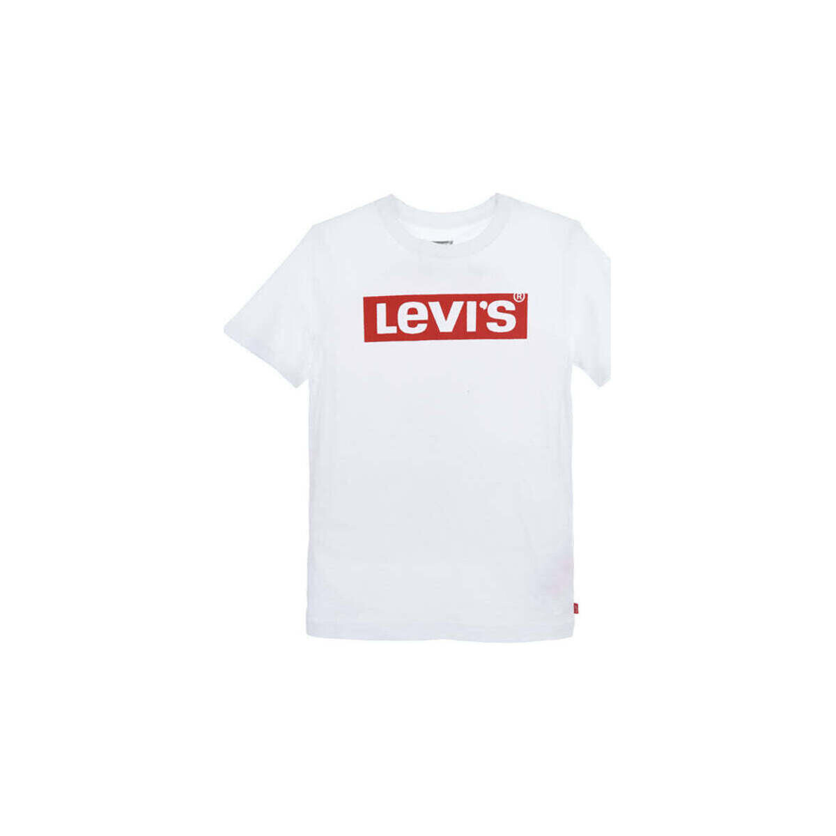 Textil Rapaz T-shirts e Pólos Levi's 8EE551-001-1-17 Branco
