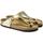 Sapatos Mulher Sandálias Birkenstock Sandálias Gizeh 1016108 - Gold Ouro