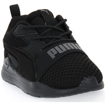 Sapatos Rapaz Sapatilhas Puma 01 WIRED RUN PURE Preto