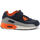 Sapatos Homem Sapatilhas Shone 005-001-V Navy/Orange Azul