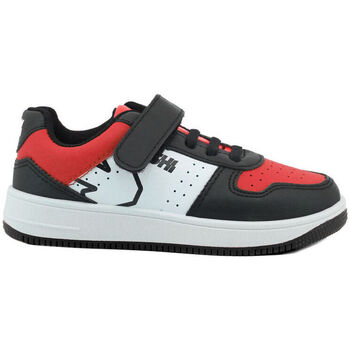 Sapatos Homem Sapatilhas Shone 002-002 Black/Red Preto