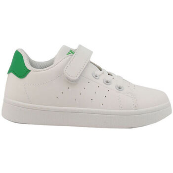Sapatos Homem Sapatilhas Shone 001-002 White/Green Branco