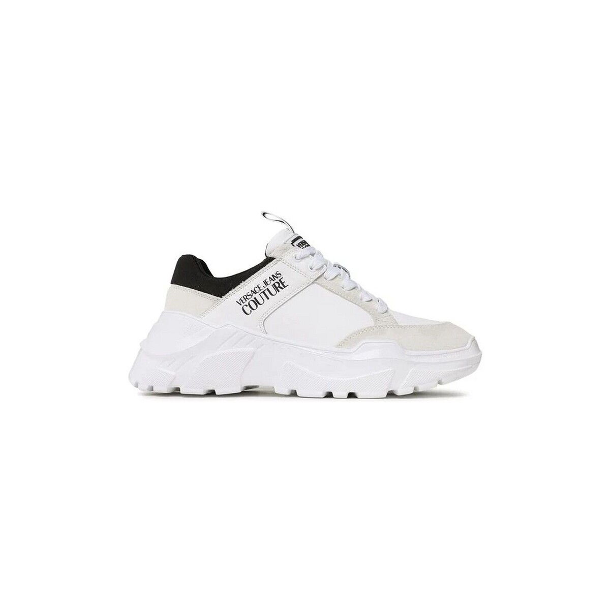 Sapatos Homem Sapatos Versace 75YA3SC2  003-WHITE 75YA3SC2 Branco
