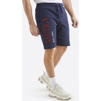 Textil Homem Shorts / Bermudas Nautica Locust Fleece Azul