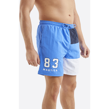 Textil Homem Shorts / Bermudas Nautica Maze 4 Swim Short Azul
