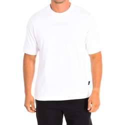Tesunrise Homem T-Shirt mangas curtas La Martina TMR008-JS303-00001 Branco