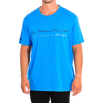 Textil Homem T-shirt mangas compridas La Martina TMR310-JS206-07205 Azul