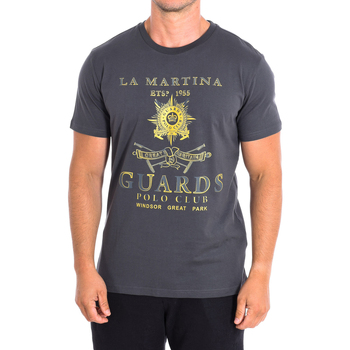 Textil Homem T-Shirt mangas curtas La Martina TMRG30-JS206-09131 Cinza