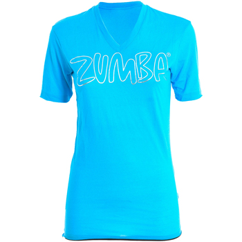 Textil T-shirts e Pólos Zumba Z2T00144-AZUL Azul