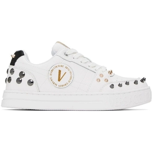 Sapatos Mulher Sapatilhas Versace 75VA3SKC Branco