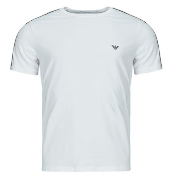 Textil Homem T-Shirt mangas curtas Emporio Logo Armani CORE LOGOBAND Branco