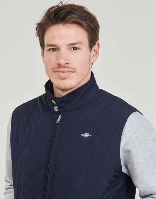 Gant QUILTED WINDCHEATER VEST Marinho