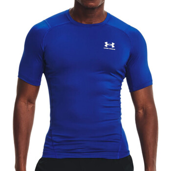 Textil Homem Under Armour Training Niebieski T-shirt z logo w ramce Under Armour  Azul
