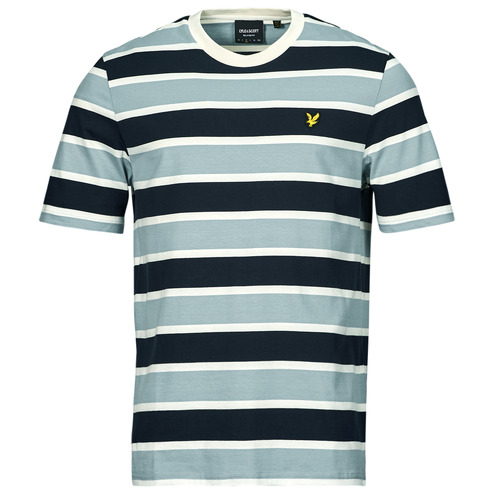 Textil Homem adidas Essentials 3-Stripes T-Shirt male Nike mini swoosh print t-shirt in white TS2002V Multicolor