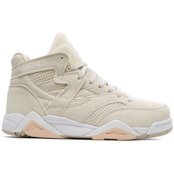 Sapatos Mulher Sapatilhas de cano-alto Fila Msquad S Mind Wmn Creme