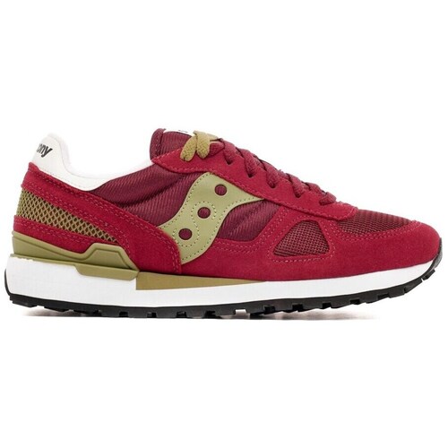 Sapatos Homem Sapatilhas Saucony Shadow Original Bordô