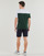 Textil Homem T-Shirt mangas curtas Le Coq Sportif BAT TEE SS N°3 M Branco / Verde