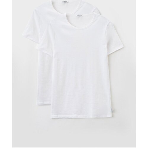 Textil Homem T-Shirt mangas curtas Bikkembergs BKK1UTS01BI Branco