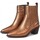 Sapatos Mulher Sapatos & Richelieu Alpe Botines  22354094 Bronzo Amarelo