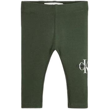Textil Rapaz Corta vento padded Calvin Klein Jeans  Verde