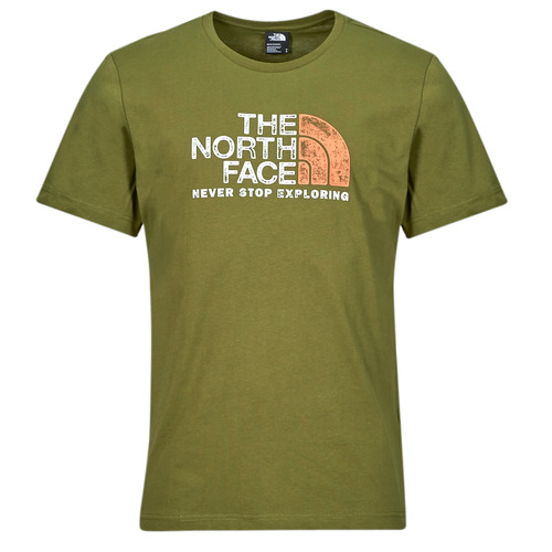 Textil Homem T-Shirt mangas curtas The North Face S/S RUST 2 Cáqui