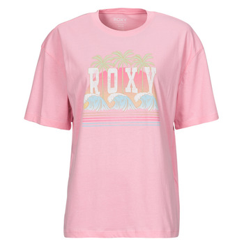 Textil Mulher T-Shirt mangas curtas Roxy DREAMERS WOMEN D Rosa