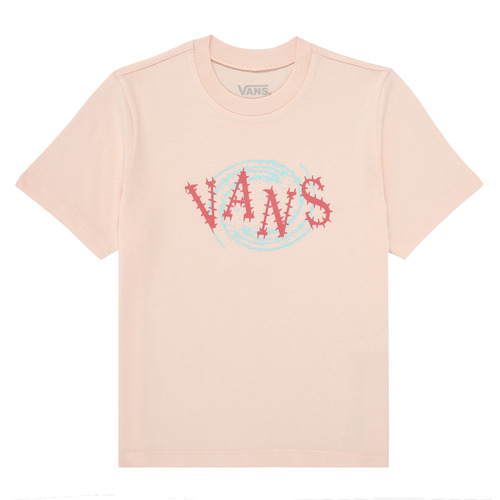 Textil Rapariga T-Shirt mangas curtas Vans Sneakers INTO THE VOID BFF Rosa