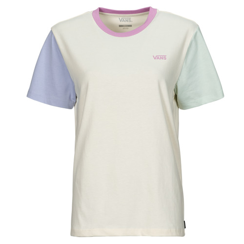 Textil Mulher T-Shirt mangas curtas Vans Theory COLORBLOCK BFF TEE Multicolor