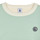 Textil Rapaz LWTAYLOR 703 - T-SHIRT L/S MAEL Branco / Verde