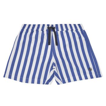 Textil Rapaz Fatos e shorts de banho Petit Bateau MONTY Marinho / Branco