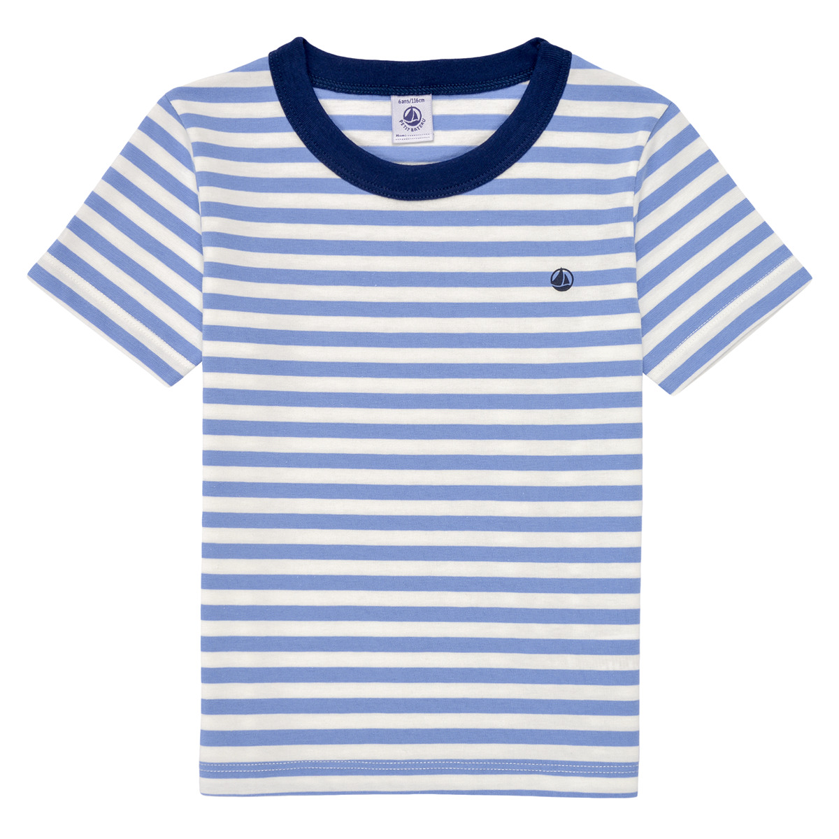 Textil Rapaz RED Valentino logo-print stripy cotton T-shirt Grün MATIKO Azul / Bege