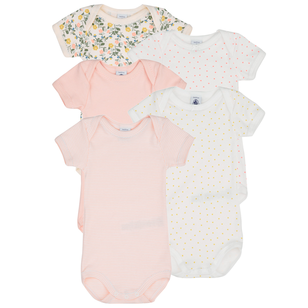Textil Rapariga Pijamas / Camisas de dormir Petit Bateau A09YV X5 Multicolor