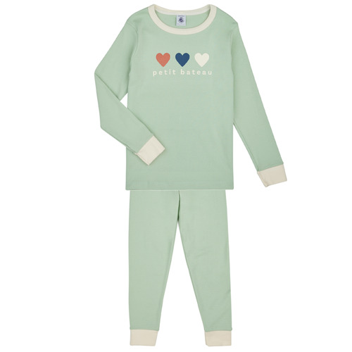 Textil Rapariga Pijamas / Camisas de dormir Petit Bateau MAMIA Verde