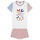 Textil Criança Pijamas / Camisas de dormir Petit Bateau MANOELOU Branco / Multicolor