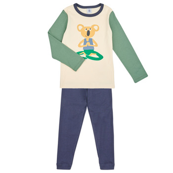 Textil Criança Pijamas / Camisas de dormir Petit Bateau MANANE Multicolor