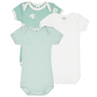 TeBrillant Criança Pijamas / Camisas de dormir Petit Bateau LOVING X3 Branco / Verde
