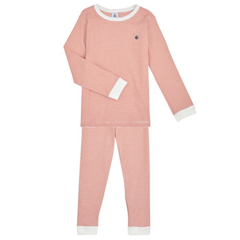 Textil Criança Pijamas / Camisas de dormir Petit Bateau MAMOU Vermelho