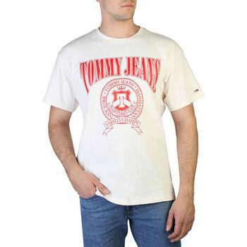 Textil Homem T-Shirt mangas curtas Tommy Hilfiger - dm0dm15645 Branco